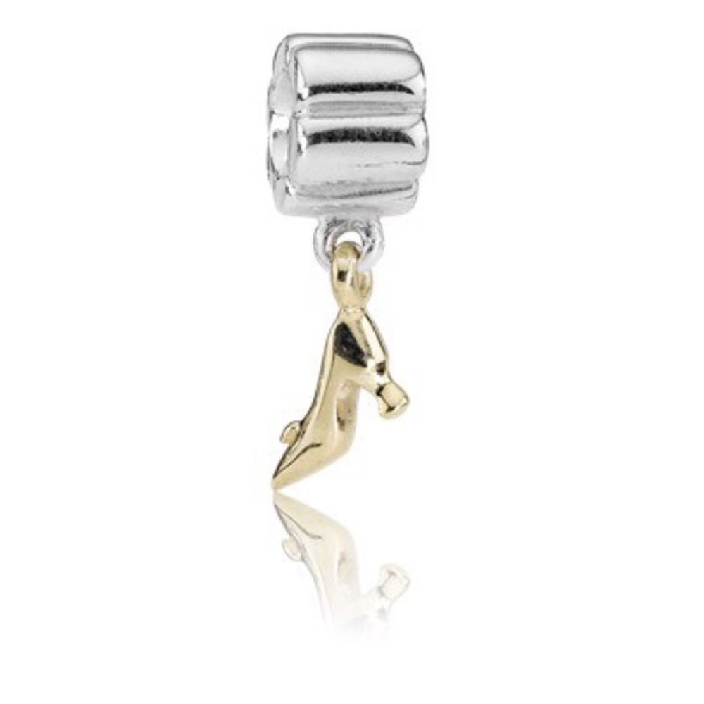 Pandora two tone hanging shoe